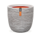 กระถาง Planter Ball Rib NL 43x41 - Ivory