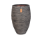 กระถาง Vase Elegant Deluxe Rib NL 50x74 - Anthracite