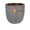 กระถาง Planter Ball Rib NL 43x41 - Anthracite
