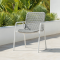 DURHAM DINING CHAIR - WHITE