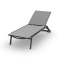 Hydra sunbed 1 seater - Charcoal Mat