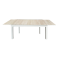 LIVORNO EXTENDING DINING TABLE WITH BEJA