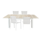 LIVORNO EXTENDING DINING TABLE WITH BEJA