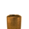 EXCLUSIVE MEATALIC LEAF BROWN COPPER 46 x 90