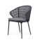 HERA DINING CHAIR - CHARCOAL