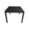 โต๊ะทานข้าว JUMA 90 x 90 - สีดำลายหินอ่อน