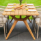 Belair dining table set with Cottage chairs