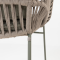 Murcia dining chair - Olive green