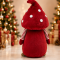 ตุ๊กตาโนมส์หมวกเห็ดสีแดงตกแต่งคริสต์มาส | สูง 46 ซม.