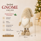ตุ๊กตาโนมคริสต์มาสสีครีม | สูง 60 ซม.