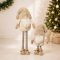 ตุ๊กตาโนมคริสต์มาสสีครีม | สูง 60 ซม.