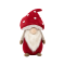 ตุ๊กตาโนมส์หมวกเห็ดสีแดงตกแต่งคริสต์มาส | สูง 46 ซม.