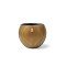 Vase ball Groove (Size D 23 x H 19 cm)