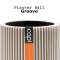 Planter Ball Groove (Size D 23 x H 21 cm)
