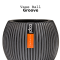 Vase Ball Groove (Size D 22 x H 19 cm)