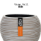 Vase Ball Rib (Size D 23 x H 19 cm)