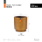 RTG 882 VASE CYLINDER RETRO 34 x 35