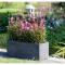 OFZ 962 PLANTER RECTANGULAR RIB BLACK