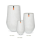 กระถาง FGT 260 vase palm สีเทา