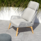 CARTHAGO living chair frozen with 2 cushions