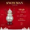 ลูกบอลแก้วคริสต์มาส Snowman Sleigh | สูง 13 ซม.