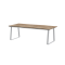 FABRICE DINING - FROZEN + ROBUSTO DINING TABLE - White