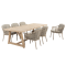 Noah dining table - Teak 260 cm.