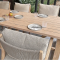 Noah dining table - Teak 260 cm.