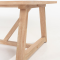 Noah low dining table - Teak 300 cm.