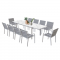 LIVORNO DINING TABLE EXTENDABLE - WHITE