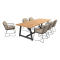 Noah dining table - Aluminum