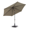 Oasis parasols taupe Ø 250 cm.