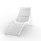 IBIZA SUN LOUNGER - WHITE