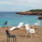 IBIZA SUN LOUNGER - WHITE