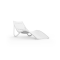 IBIZA SUN LOUNGER - WHITE