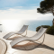 IBIZA SUN LOUNGER - WHITE