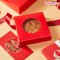 กล่องขนมเปี๊ยะ ไซส์เล็ก สีแดง (20ใบ/แพ็ค)