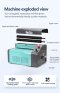 เครื่องแปรรูปลังกระดาษเป็นรังผึ้งกันกระแทก รุ่น P10 (Paper Shredder Machine :P10)
