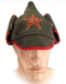 หมวกบูดโยนอฟก้า (Будёновка) (หมวกทหารโซเวีียต พร้อมเข็มกลัด)