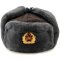 หมวกอูชานก้า (หมวกทหารโซเวีียต พร้อมเข็มกลัด)