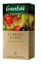 ชา Greenfield Currant & Mint (Чай черный Greenfield Currant & Mint в пакетиках)