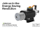 Jet blower เครื่องเติมอากาศประสิทธิภาพสูง (Oil-Free)