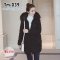 [PreOrder] [Tm-039] เสื้อโค้ทขนเป็ดกันหนาว โค้ทสีดำมีหมวกฮู้ด เฟอร์สีดำสวยนุ่มฟูมาก แต่งซิปด้านหน้ายาว กันหนาวใส่ติดลบค่ะ