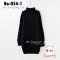  [PreOrder] [Knit] [Ro-054-1] เสื้อไหมพรมคอเต่าสีดำ ไหมพรมถักหนา ใส่กันหนาวตัวเดียวเอาอยู่ค่ะ