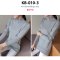 [พร้อมส่ง M,XL] [Knit] [KB-010-3] เสื้อไหมพรมคอสูงสีเทา ผ้าหนาเนื้อนุ่ม ใส่กันหนาวอย่างดีคะ