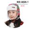[พร้อมส่ง] [Kid-A026-1] หมวกเอสกิโมกันหนาวเด็ก ลายสก๊อตสีแดง ด้านในซับขนนุ่มๆกันหนาวใส่ติดลบได้คะ