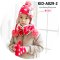 [PreOrder] [Kid-A029-2] ชุดหมวกไหมพรมผ้าพันคอและถุงมือกันหนาวเด็ก สีชมพูลายจุดขาว ด้านในซับขนกันหนาว (ชุด 3 ชิ้น)