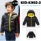  [พร้อมส่ง 140] [KID-K002-2] เสื้อโค้ทขนเป็ดเด็กสีดำ-เหลือง มีหมวกฮู้ด เป็นโค้ทสั้นซับขนใส่กันหนาว กันฝน ลุยหิมะได้ค่ะ 