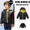 [พร้อมส่ง 140] [KID-K002-2] เสื้อโค้ทขนเป็ดเด็กสีดำ-เหลือง มีหมวกฮู้ด เป็นโค้ทสั้นซับขนใส่กันหนาว กันฝน ลุยหิมะได้ค่ะ