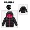  [พร้อมส่ง120,130] [KID-K002-3] เสื้อโค้ทขนเป็ดเด็กสีดำ-ชมพู มีหมวกฮู้ด เป็นโค้ทสั้นซับขนใส่กันหนาว กันฝน ลุยหิมะได้ค่ะ 